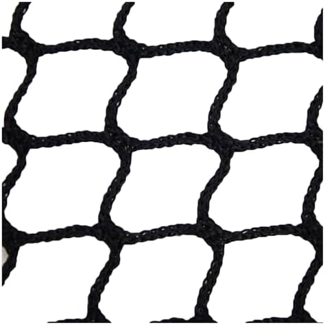 Climbing Net Rope for Balcony, Treehouse & Outdoor Stairs - Safety Fish Mesh for Kids' Play & Baseball (4x5m/13.12x16.4ft) - Durable Decorative Netting