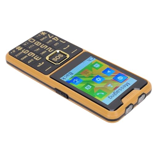 Teléfono para personas mayores con red 4G y linterna doble potente Irfora AB Oro 4
