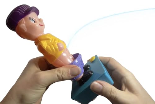 1 Wee Boy - Funny Peeing Boy Squirt Gun - Pull Down Shorts to Pee - Fun Gag Gift - Hibachi Kitchen Gadget Toy (1 Random Color Boy)