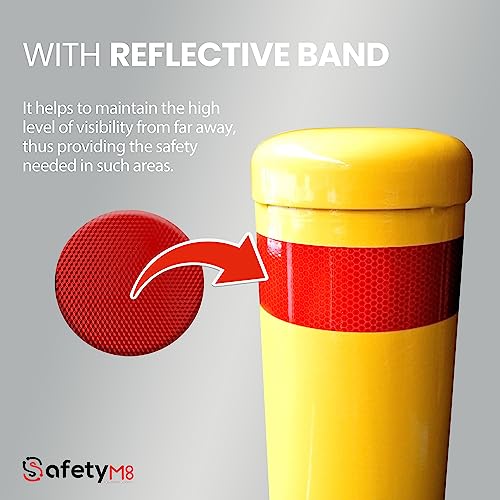 SAFETYM8 - Caminho seguro: Proteção definitiva: Poste de amarração de segurança para montagem no chã