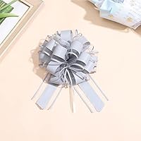 Fiocchi Regalo Giganti 18cm - Set Di 6 Fiocchi Blu Con Nastro, Perfetti Per Matrimoni, Compleanni, Auto E Natale - Foto 14