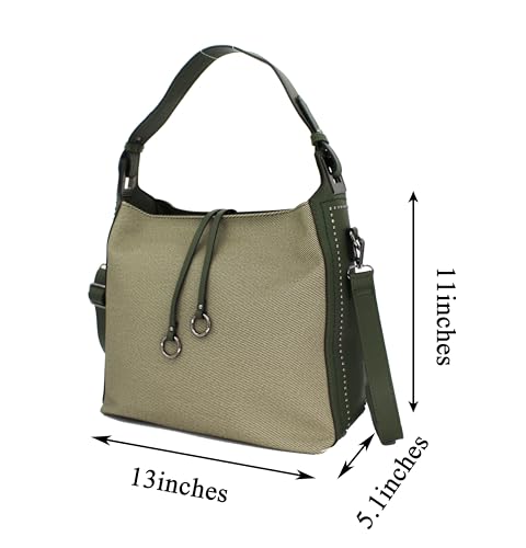 Image of Designer Soft Leather Textured Large Capacity Shoulder Bag Trendy Crossbody Handbag For Women Bag Hobo Tote Purse