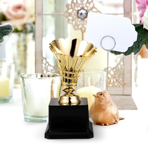 INOOMP 2 Peças Copos De Troféu De Prêmio De De Plástico Modelo De Troféu De De Badminton Troféu De C