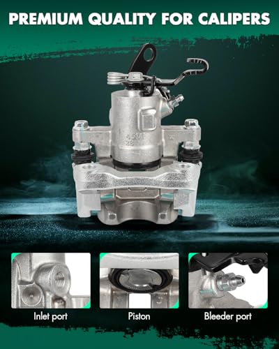 Image of SCITOO - Rear Right Disc Brake Caliper Assembly For Audi,For Volkswagen