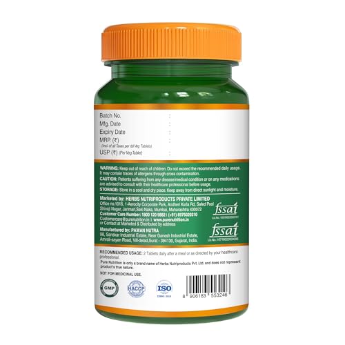 Image of Pure Nutrition Chelated Magnesium Glycinate Supplement 2000mg - 60 Tablets | High Absorption Magnesium Supplements (Elemental 440mg) for Sleep, Cramps, Nerve Health, Relaxation, Bone & Joint Health