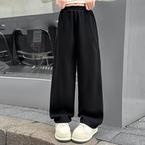 Girls Casual Jogger Pants Kids Athletic Sweatpants Loose Fit Joggers with Pocket Baggy Sweatpants for Teen Girls2