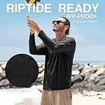 Kanu Surf Men’s Swim Shirt w/Long Sleeves – Quick-Dry Fabric, UPF 50+ Workout Rash Guard for Men in Loose-Fit Design - Image 4