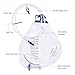 10 Pack 2000ml Sterile Urinary Drainage Bags with Anti-Reflux Chamber, Urine Bag with 48