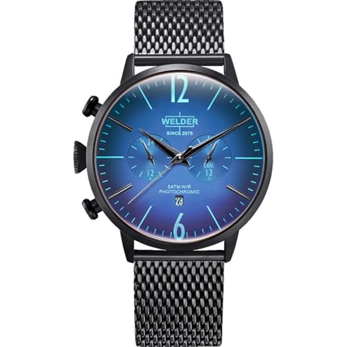 WELDER Montre Automatique analogique et numérique pour Homme avec Bracelet S0371572