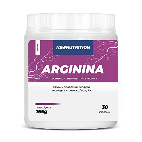Arginina - 165g Sem Sabor - NewNutrition, Newnutrition