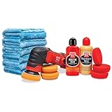 Griot's Garage G8 Orbital Correct and Protect Kit for Car Detailing, Includes the G8 Orbital Polisher, BOSS Correcting Cream, Best of Show Wax, Correcting and Waxing Pads, and Microfiber Towels, 11635