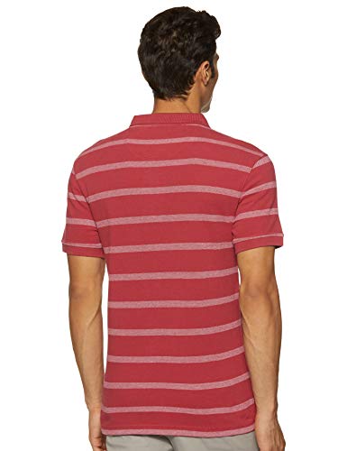 Image of Levi's Men's Cotton Regular Fit Stripes Polo T-Shirt