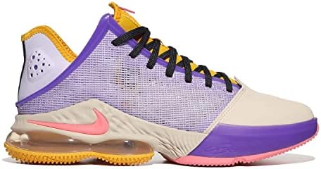 Nike Lebron 19 Low Basketball Shoes Lilac/Pink Glaze-DK Smoke Grey