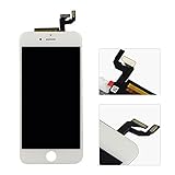 LCD Replacement for iphone 6S plus 5.5inch White Touch screen Digitizer LCD Display + 3D Touch Screen Frame Assembly Full Set Replacement LCD Digitizer Screen with Tools