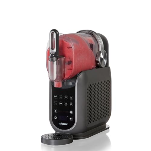 Cloer 9960 Máquina de granizados, hasta 2,5 litros, 6 programas, Slush Ice, cócteles frozen, batidos, frappé, zumos helados, bebidas frías, ajuste individual, fácil limpieza, temporizador 12h Cloer 9960 Máquina de granizados, hasta 2,5 litros, 6 programas, Slush Ice, cócteles frozen, batidos, frappé, zumos helados, bebidas frías, ajuste individual, fácil limpieza, temporizador 12h