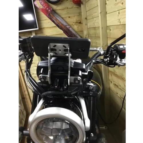 Support GPS moto Scrambler 1200 guide voyage pour le trail