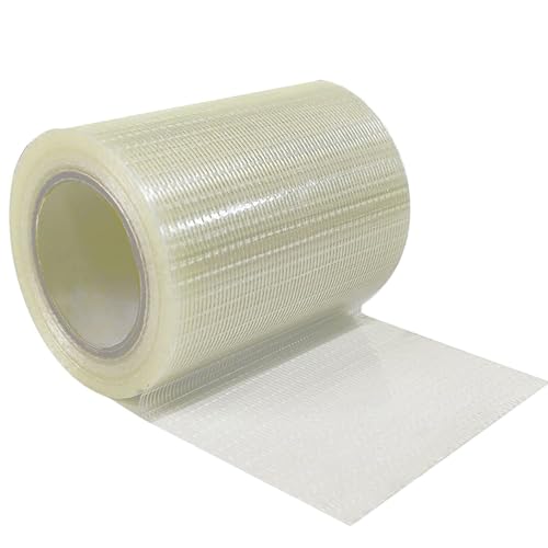 YBhuoo Tent Repair Tape 8cm x 20m Heavy Duty Awning Repair Tape Waterproof & Super Adhesive Patch Kit for Tents RV Awnings vinyl Gazebos Tarps Boats Caravans & Outdoor Gear