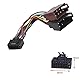 Sound-way Kabeladapter Kabelbaum ISO kompatibel mit Autoradio Alpine 16 pin