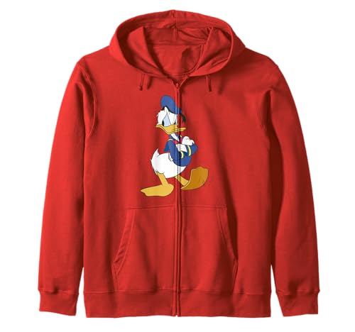 Disney Mickey And Friends Donald Duck Angry Portrait Sweat à Capuche