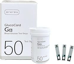 Arkray Glucocard G+ 50 Bottlepack Blood Glucose Test Strips For Glucocard G+ Glucometer