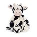 Jellycat Bashful Cow Stuffed Animal, Medium, 12 inches