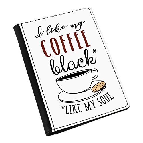 Passeport support housse au design humour noir pour protection carnet de voyage