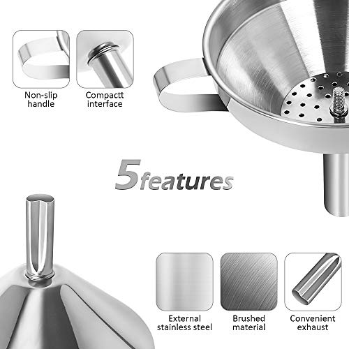 SHOWFULL Imbuti da cucina in acciaio inox con