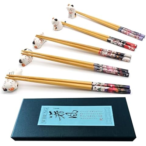 Ensemble de baguettes Wbeng avec repose-baguettes Cover