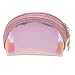 Produktbild SEVENHOPE Transparente Laser Frauen Geldbörsen Klare Gelee Handtaschen Mädchen Mini Geldbeutel Kreditkarteninhaber (Rosa)