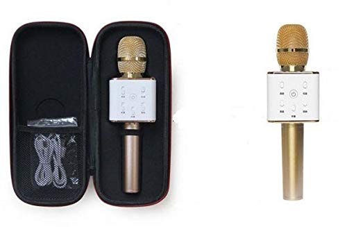 Tuxun Q7 Wireless Handheld Karaoke Microphone Bluetooth With Usb Port