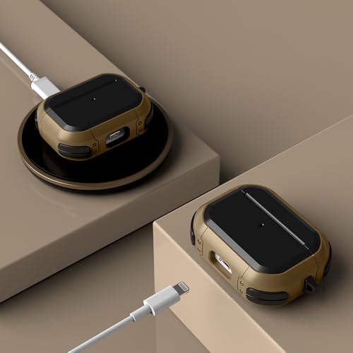 Image of YODI Case Cover for Airpods Pro|Pro 2|Airpods Pro 3|Airpods 4 Pouch, Silicone Cases with Cleaner Kit 360 Drop Protection,Shock-Resistant ((Bump-Yellow), Airpods Pro /Pro 2)