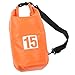ZJchao Travel Backpack, Dry Bag Backpack PVC with Shoulder Strap for Swimming Raftin (Orange)