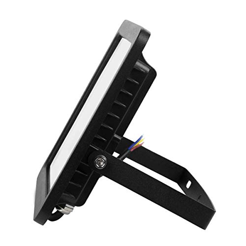 Refletor Holofote LED Eco SMD 100w - Branco Quente Decoração Casa Loja Jardim