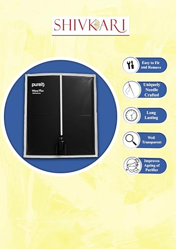 Image of Body Protective Cover Compatible with Pureit Wave Prime /Pro /Plus RO+UV /MF Dust proof, Transparent, Scratch Resistant, Needle Crafted.