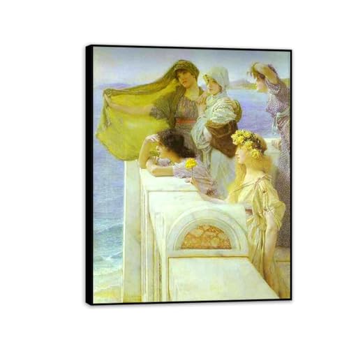 Photo sur toile Au berceau d'Aphrodite Alma-Tadema tableau haute définition