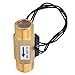 Water Flow Sensor Switch 1/2 Inch Interface Electromagnetic Flowmeter High Performance Brass Industrial Accessory for Automation Equipment Air Compression Systems