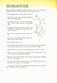 Hardcover The Fragrant Year, Scented Plants for Your Garden and Your House Book