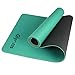 Glymnis Esterilla Yoga Antideslizante Colchoneta Yoga Mat Esterilla Deporte de Material Ecológico TPE Esterilla Pilates con Correa 183mm x 61mm x 6mm Turquesa