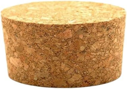 Bouchon En Liège Avec Trou 56/46 Mm + Barboteur - Pour Fermentation, Bonbonne, Dame-Jeanne - AlcoFermBrew