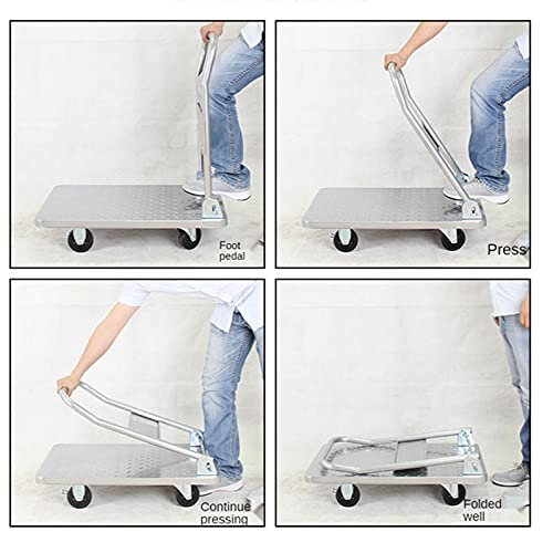 Carretilla plegable de acero resistente Liudan miniatura 7