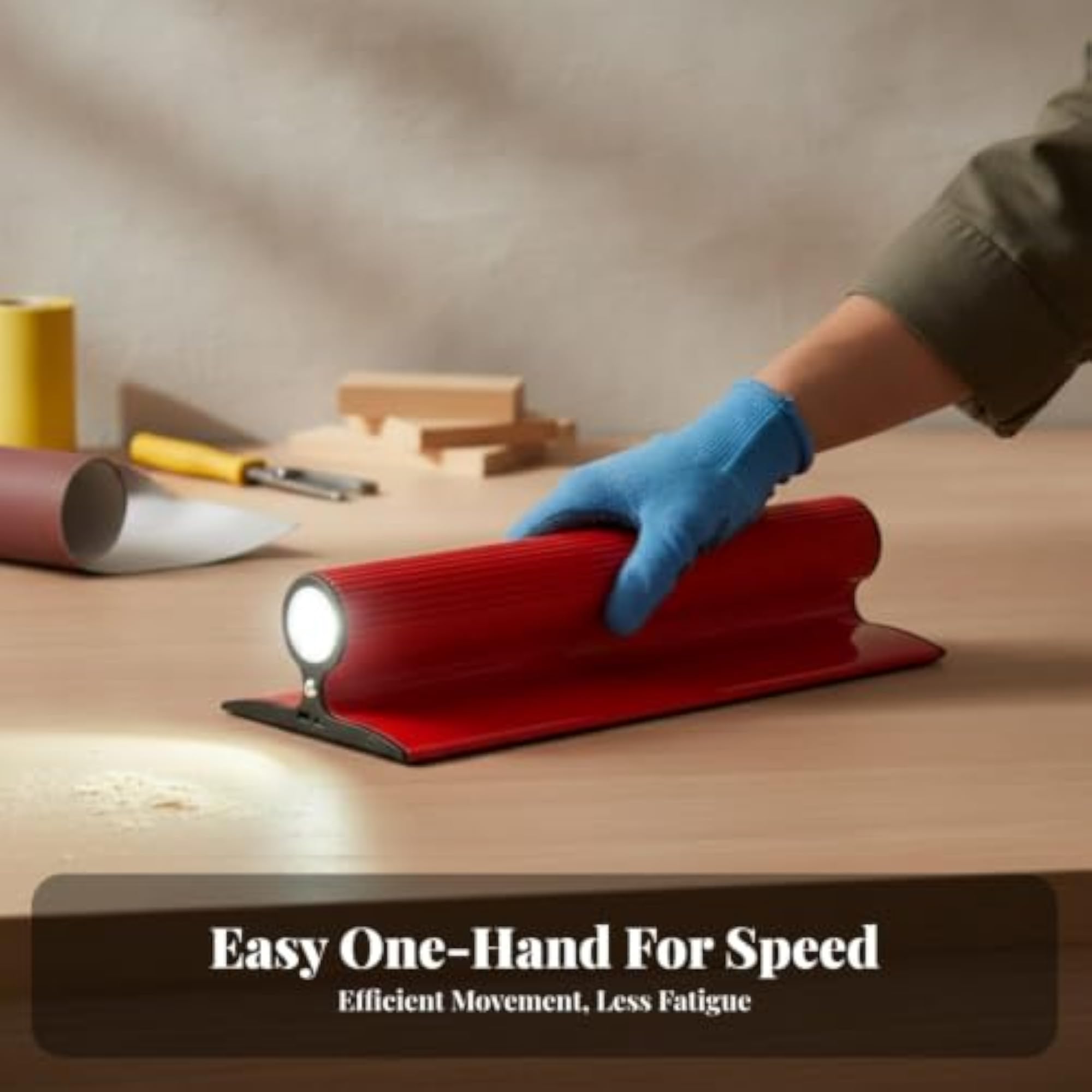 Ribbed Self-Adhesive Sanding Frame Textured Wall Sanding