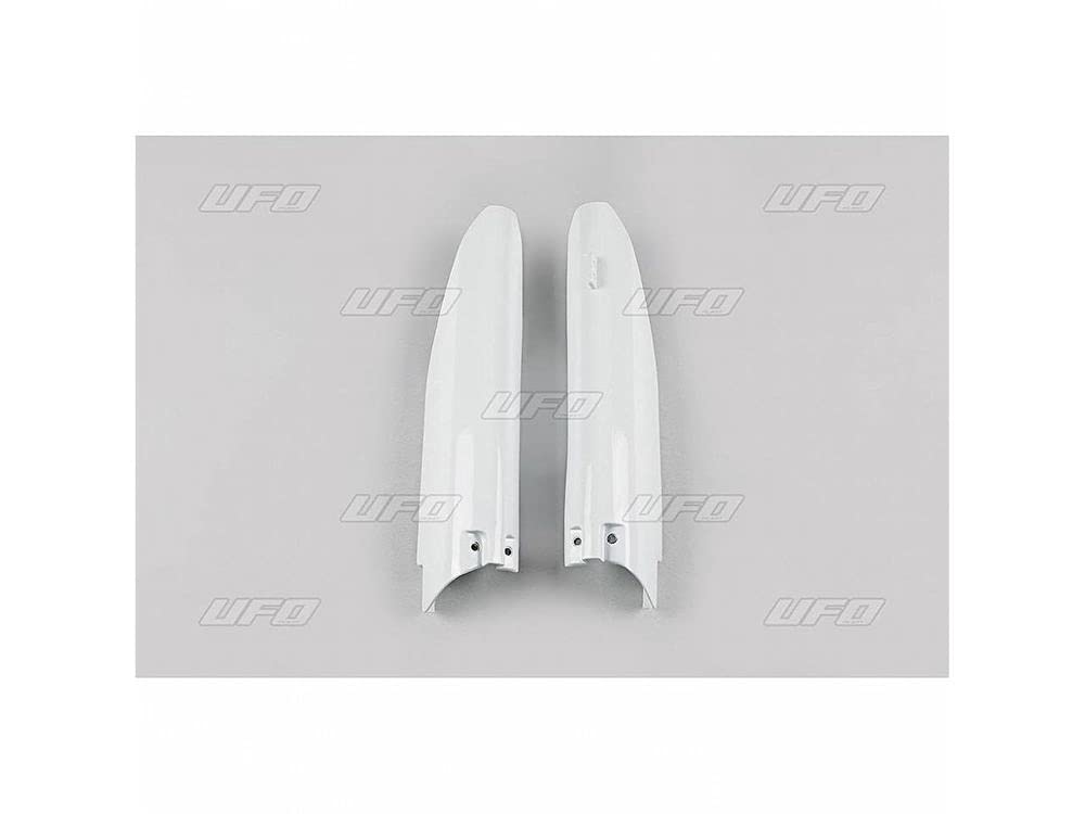 Ufo White Su04913#041 - Fork Guards For Suzuki Rm125 2007-2012