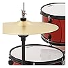 Red Acoustic Drum Kit BDK1 by Gear4music Full Size Complete Starter Drum Set with Stool and Sticks #4