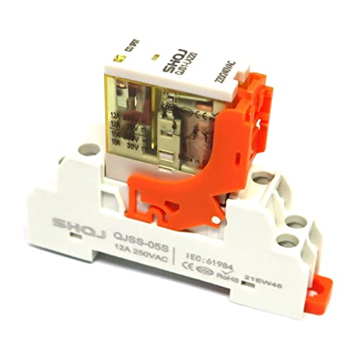 Relais de puissance 230VAC QJS2 2CO 8A inverseur pour circuit - 5