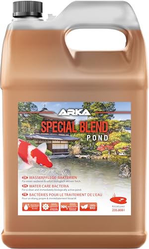 ARKA Pond Special Blend - Mélange bactérien hautement Actif pour Une Eau de Bassin Propre, décompose Les impuretés et est immédiatement biologiquement Actif