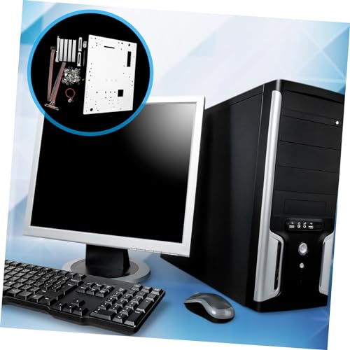 1set Gabinete de Computadora Abierto Soporte Versátil Transparente para Placas Madre, Base Robusta para Estabilidad y Exhibición de Componentes para Entusiastas miniatura 6