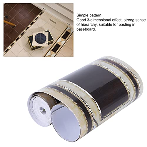 Decoração de borda de parede, bordas de revestimento de parede autoadesivas, bordas de espelho, azul