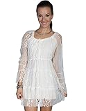 Scully Honey Creek Flirtatious Lace Dress Chocolate XS