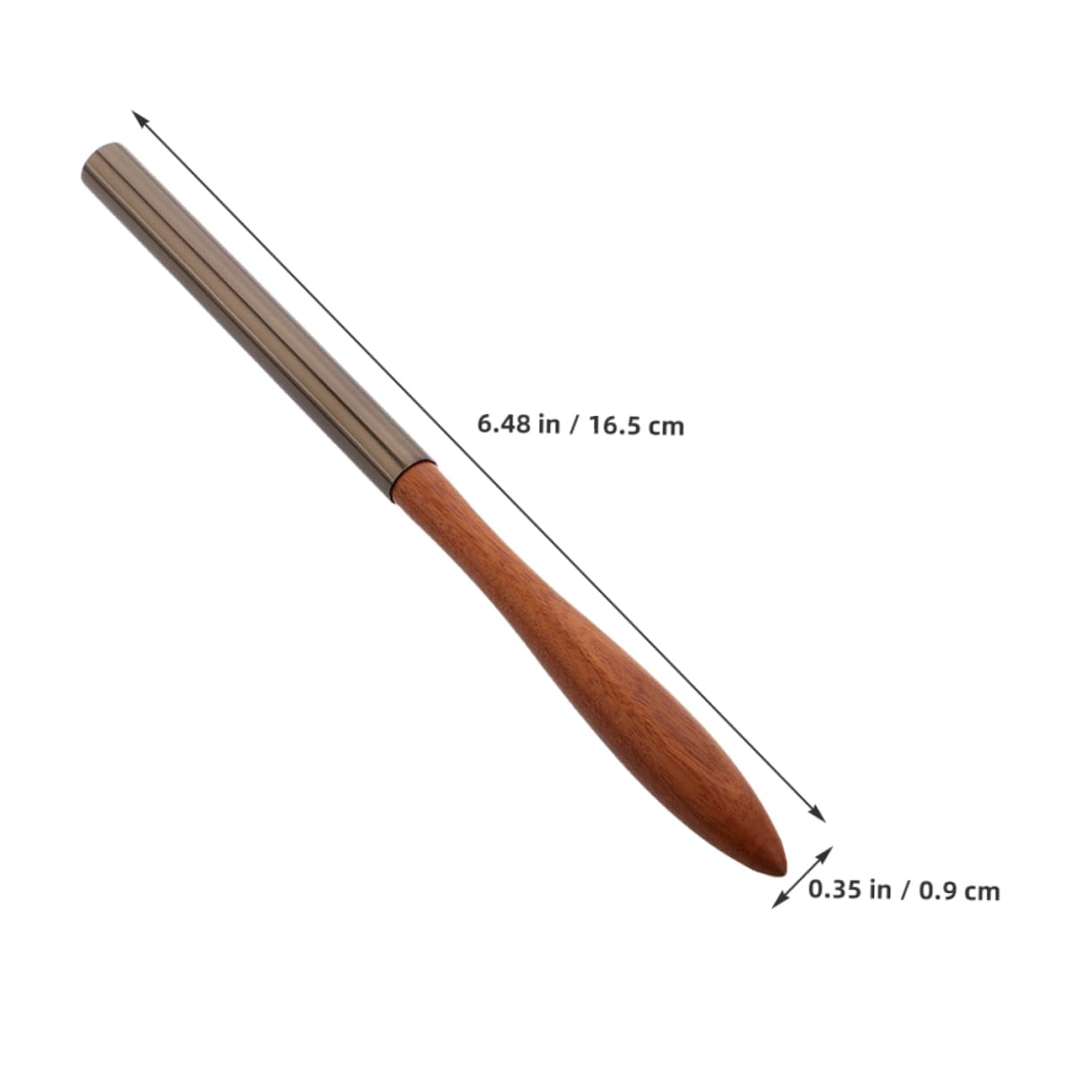 AUTSUPPL Nail Design Tool Kit 2 Pcs Nail Art Pen Smooth Blending Brush Comfortable Sandalwood Handle Long-lasting Performance