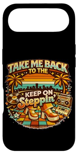 Take Me Back Disco 70's Keep On Steppin ���g�� �_���X �o�C�u �X�}�z�P�[�X iPhone Air �p